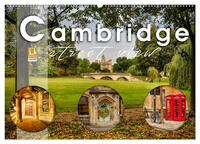 Vorderes Coverbild Cambridge street view (Wandkalender 2025 DIN A2 quer), CALVENDO Monatskalender