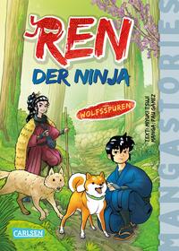 Vorderes Coverbild Ren, der Ninja Band 4 – Wolfsspuren