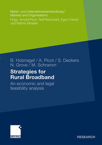 Vorderes Coverbild Strategies for Rural Broadband