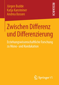 Vorderes Coverbild Zwischen Differenz und Differenzierung