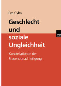Vorderes Coverbild Geschlecht und soziale Ungleichheit