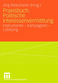 Vorderes Coverbild Praxisbuch: Politische Interessenvermittlung
