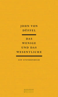 Vorderes Coverbild Das Wenige und das Wesentliche