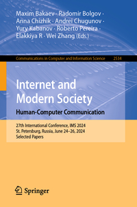 Vorderes Coverbild Internet and Modern Society. Human-Computer Communication