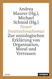 Vorderes Coverbild Neuer Institutionalismus