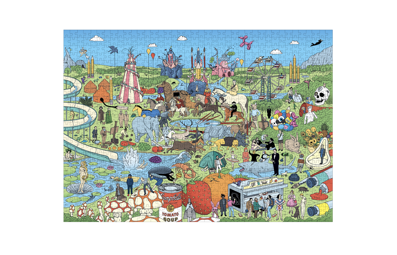 Beispielinhalt (Bild) Pop Art Puzzle