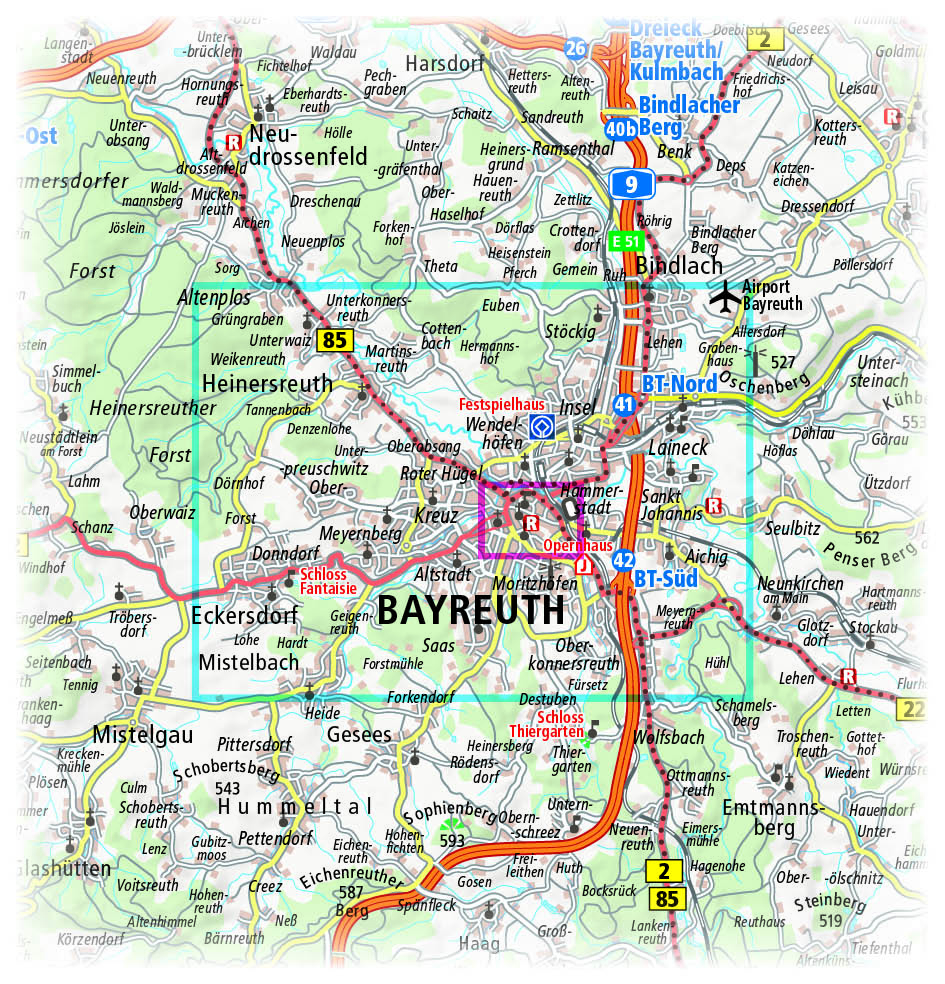 Beispielinhalt (Bild) Bayreuth