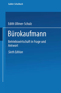 Vorderes Coverbild Bürokaufmann