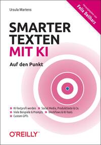 Vorderes Coverbild Smarter texten mit KI - Auf den Punkt