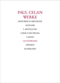 Vorderes Coverbild Werke. Historisch-kritische Ausgabe. I. Abteilung: Lyrik und Prosa