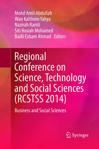 Vorderes Coverbild Regional Conference on Science, Technology and Social Sciences (RCSTSS 2014)