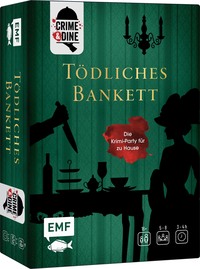 Vorderes Coverbild Crime & Dine – Das Krimi-Dinner-Set: Tödliches Bankett