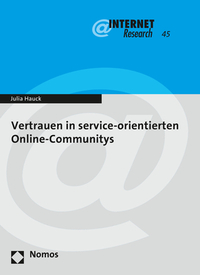 Vorderes Coverbild Vertrauen in service-orientierten Online-Communitys