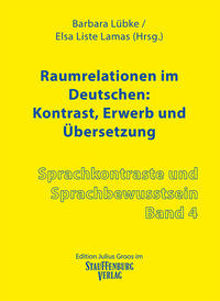 Vorderes Coverbild Raumrelationen im Deutschen: Kontrast, Erwerb und Übersetzung