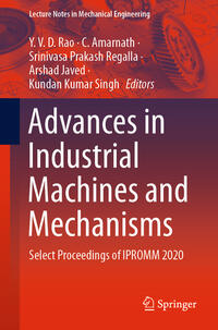 Vorderes Coverbild Advances in Industrial Machines and Mechanisms