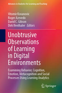 Vorderes Coverbild Unobtrusive Observations of Learning in Digital Environments