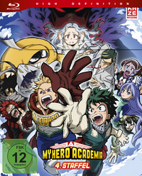 Vorderes Coverbild My Hero Academia - Staffel 4 - Gesamtausgabe - Blu-ray NEU