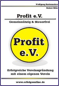 Vorderes Coverbild Profit e.V. - eigenen Verein gründen