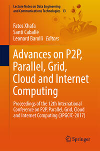 Vorderes Coverbild Advances on P2P, Parallel, Grid, Cloud and Internet Computing