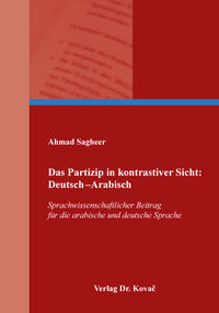 Vorderes Coverbild Das Partizip in kontrastiver Sicht: Deutsch–Arabisch