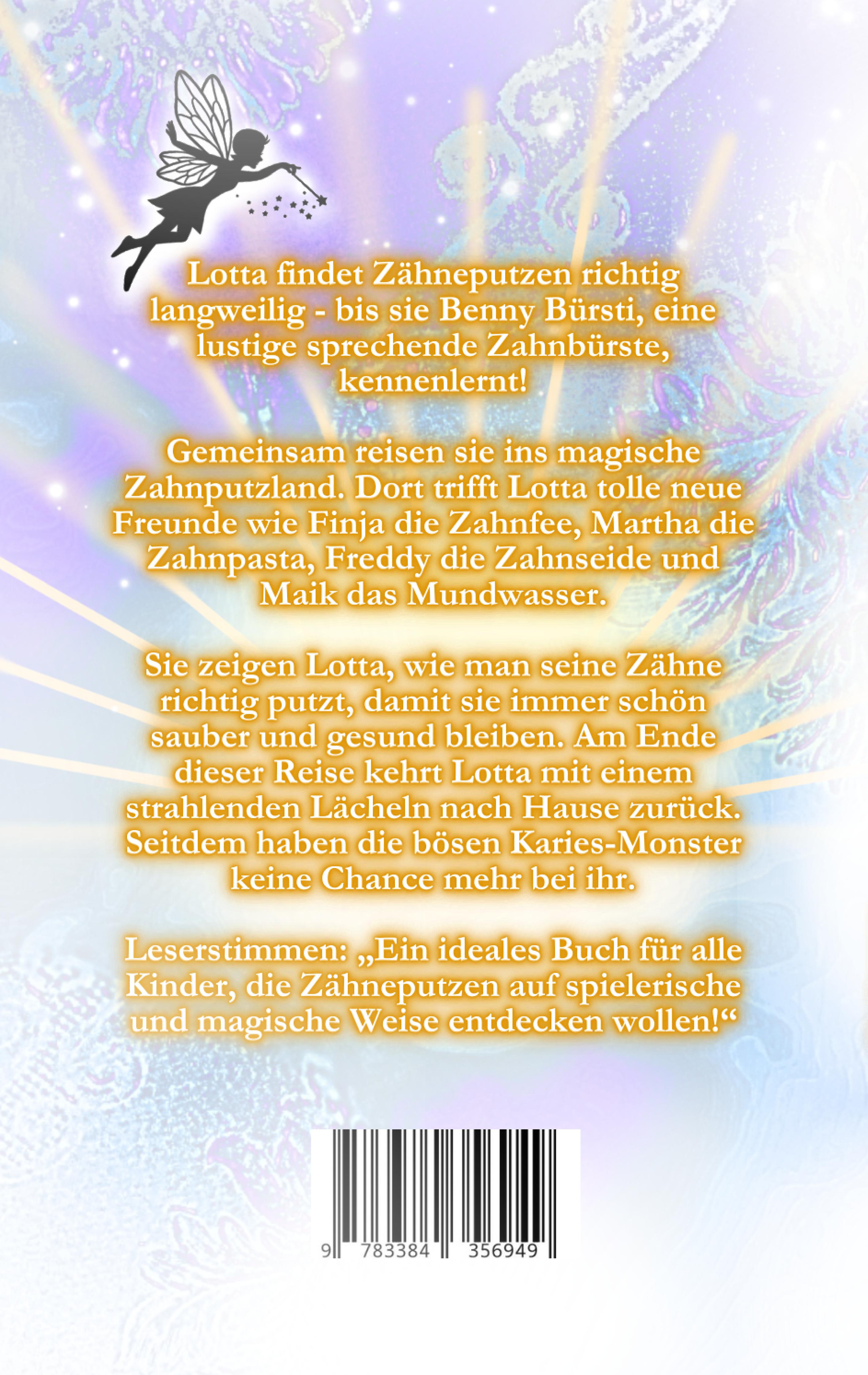 Rückseitencover Lotta und der Zahnputz-Zauber