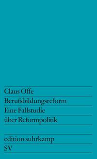 Vorderes Coverbild Berufsbildungsreform