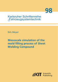 Vorderes Coverbild Mesoscale simulation of the mold filling process of Sheet Molding Compound