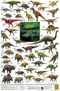 Vorderes Coverbild Dinosaurier aus der Kreidezeit