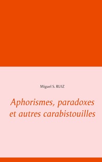 Vorderes Coverbild Aphorismes, paradoxes et autres carabistouilles
