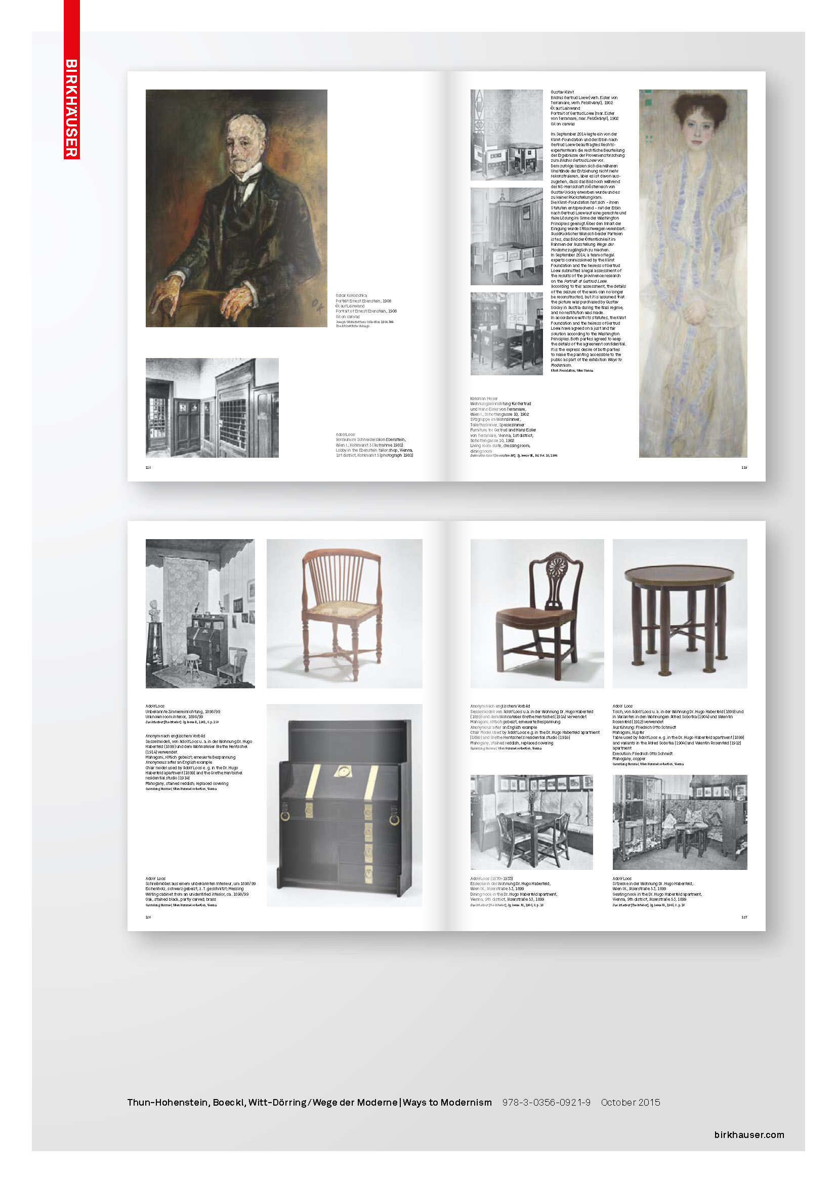 Beispielinhalt (Bild) Wege der Moderne / Ways to Modernism