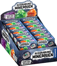 Vorderes Coverbild Ausgrabung Mineralien (20 Ex. im Display)