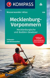 Vorderes Coverbild KOMPASS Wasserwanderatlas Mecklenburg-Vorpommern