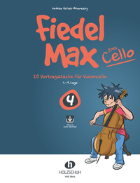 Vorderes Coverbild Fiedel-Max goes Cello 4