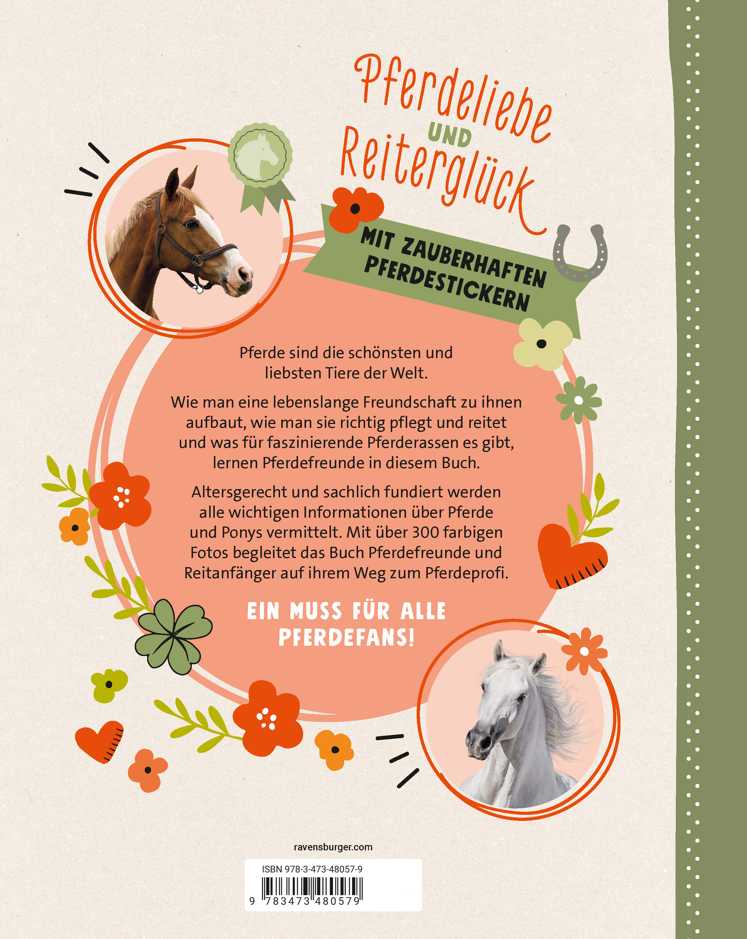Rückseitencover Pferdeliebe und Reiterglück