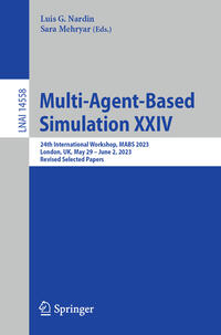 Vorderes Coverbild Multi-Agent-Based Simulation XXIV