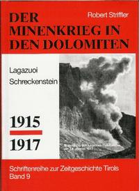 Vorderes Coverbild Minenkrieg in den Dolomiten