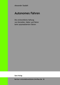 Vorderes Coverbild Autonomes Fahren