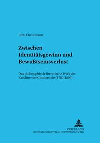 Vorderes Coverbild Zwischen Identitätsgewinn und Bewußtseinsverlust