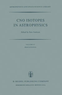 Vorderes Coverbild CNO Isotopes in Astrophysics
