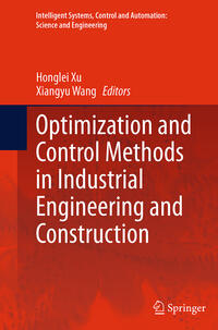 Vorderes Coverbild Optimization and Control Methods in Industrial Engineering and Construction
