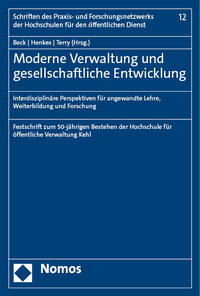 Vorderes Coverbild Moderne Verwaltung und gesellschaftliche Entwicklung