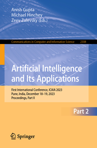 Vorderes Coverbild Artificial Intelligence and Its Applications