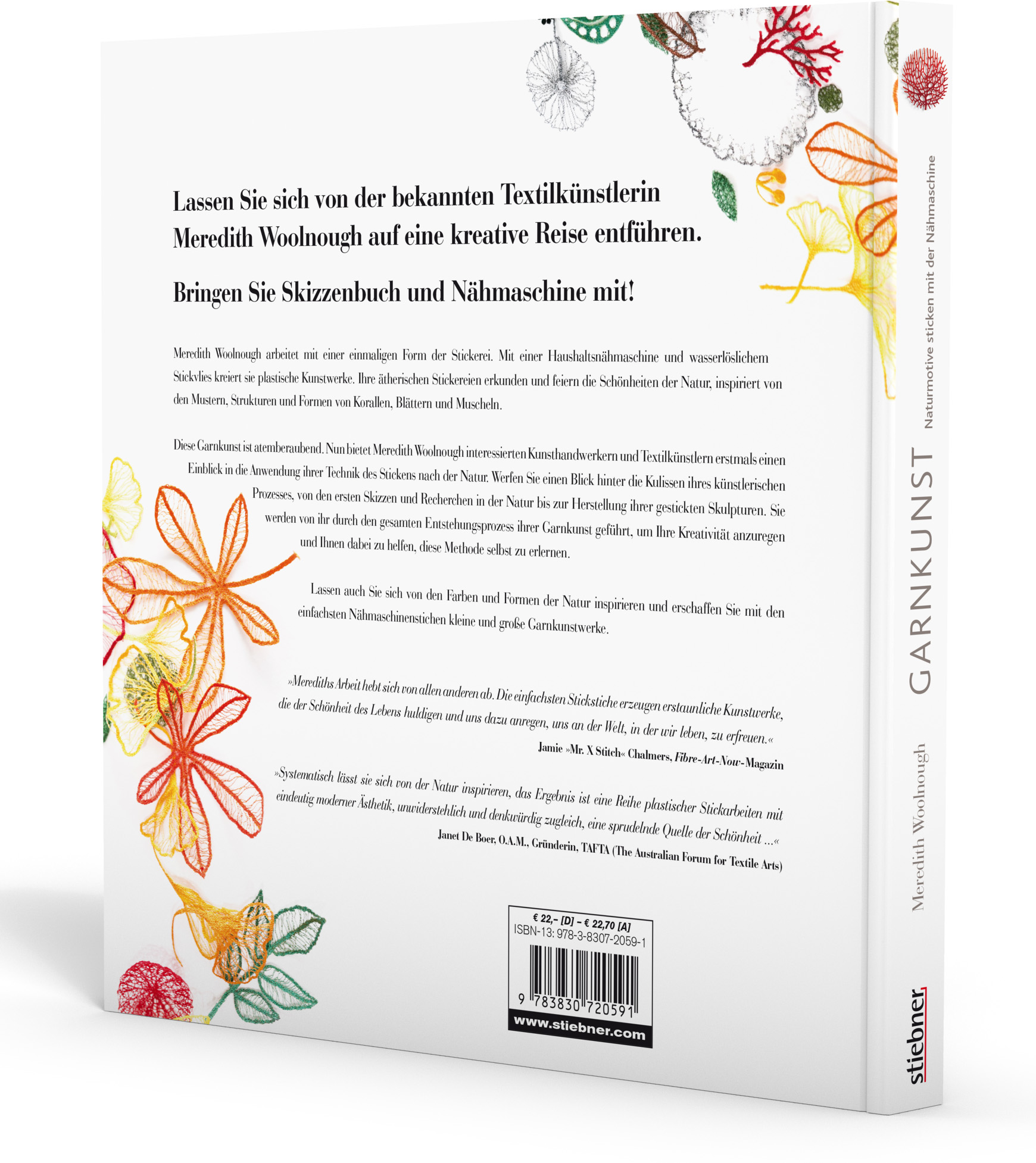Rückseitencover Garnkunst