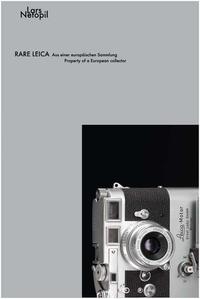 Vorderes Coverbild Rare Leica