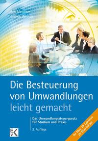 Vorderes Coverbild Die Besteuerung von Umwandlungen – leicht gemacht.
