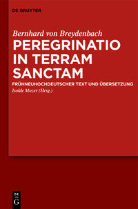 Vorderes Coverbild Peregrinatio in terram sanctam
