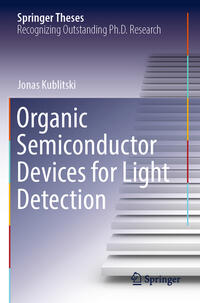 Vorderes Coverbild Organic Semiconductor Devices for Light Detection