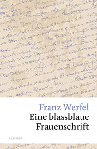 Vorderes Coverbild Eine blassblaue Frauenschrift