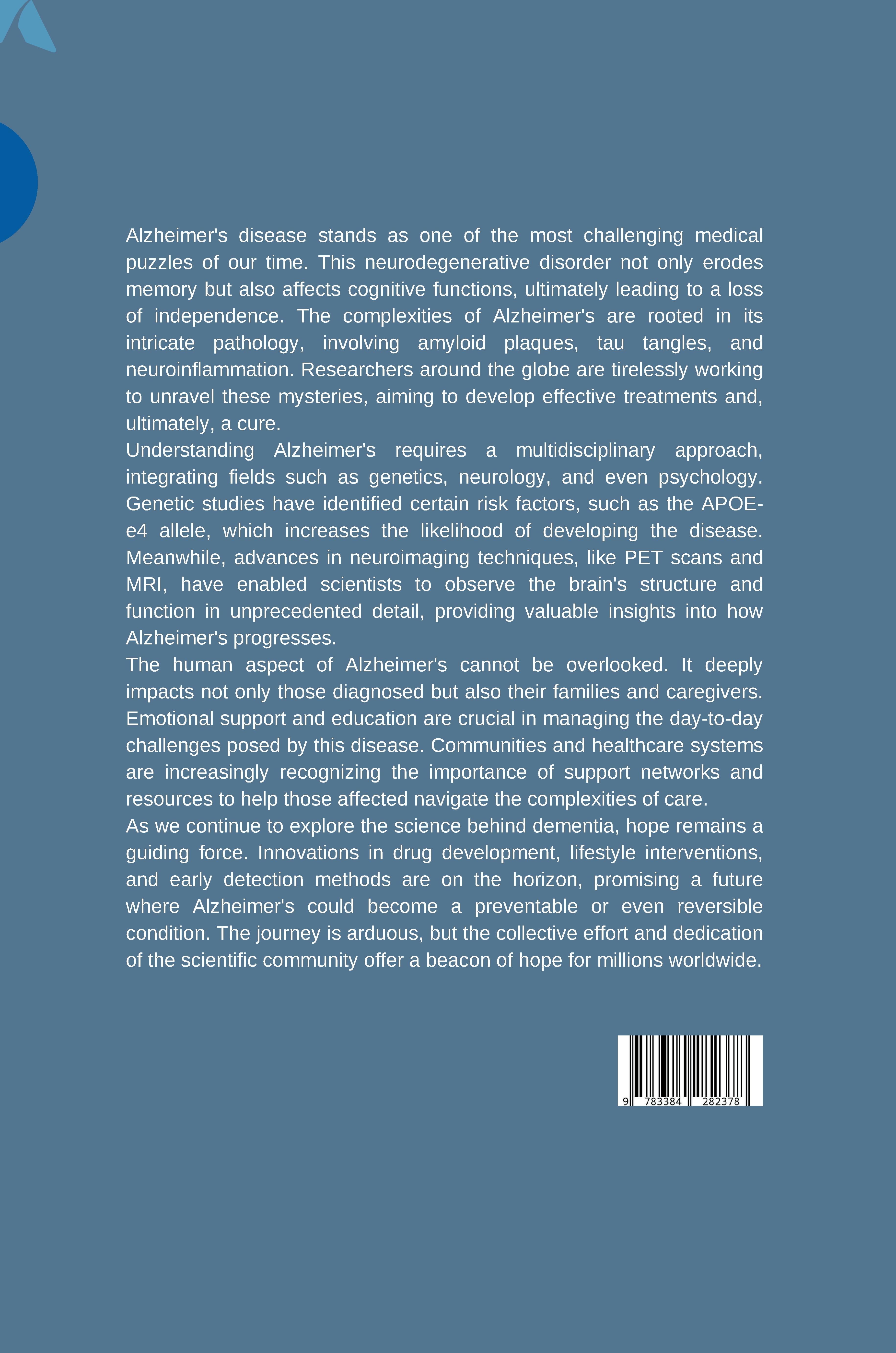 Rückseitencover : The Enigma of Alzheimer's: Exploring the Science Behind Dementia