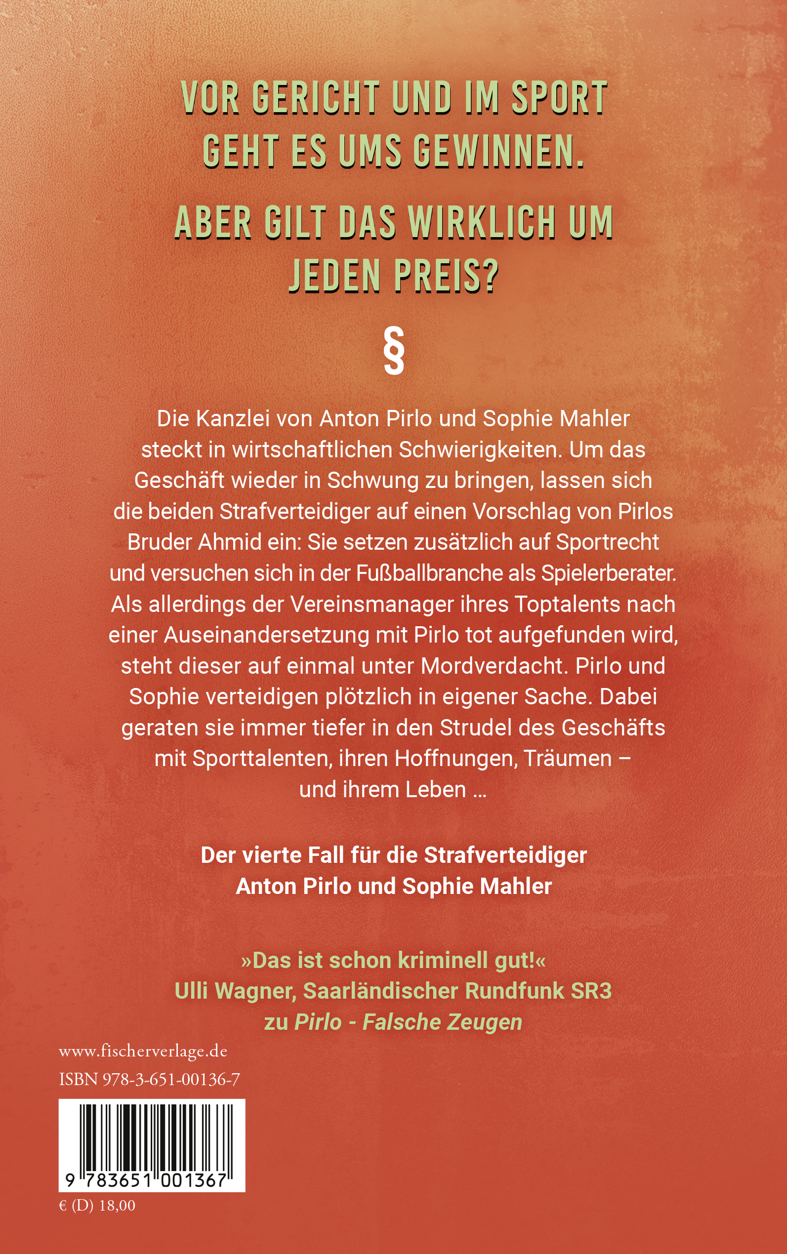 Rückseitencover Pirlo - Doppeltes Spiel